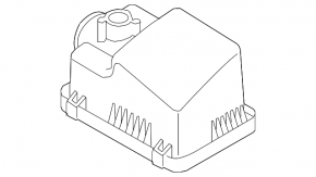 Верхняя крышка корпуса воздушного фильтра Mazda CX-50 23-26 2.5T