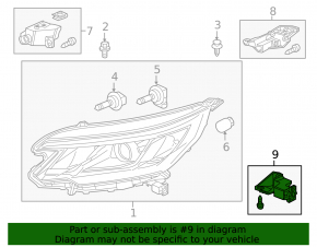 Кронштейн фары передний правый Honda CRV 12-16 нижний