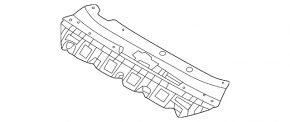 Накладка телевизора Hyundai Sonata 18-19