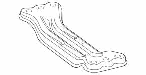 Траверса АКПП Mercedes W213 E 300/350 17-23 2.0T RWD