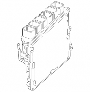 Блок ECU комп’ютер двигуна BMW 5 G30 17-19 2.0Т