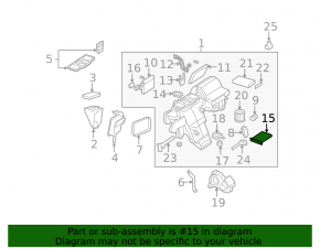 Радиатор отопителя печки Mercedes X164 GL W164 ML