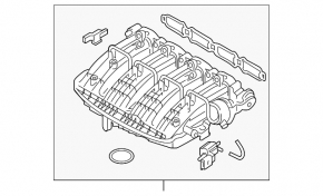 Коллектор впускной VW Beetle 12-17 1.8T