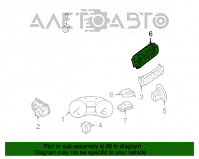 Управление климат-контролем переднее Mercedes W164 ML X164 GL W251 R