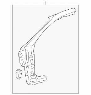 Чверть передня ліва Lexus UX200 UX250h UX300h 19-26