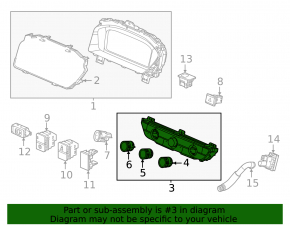 Управление климат-контролем Honda Civic XI FE/FL 22-24 с подогревом сидений