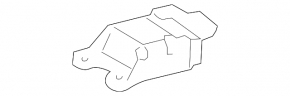 Модуль srs airbag компьютер подушек безопасности Lexus CT200h 11-14