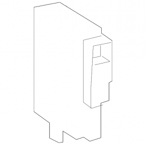Trailer Light Tow Hitch Control Module Mercedes W167 GLE 350 450 20-26 трещина в креплении