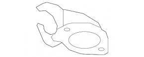 Кронштейн глушителя правый BMW 5 F10 14-16 3.0T