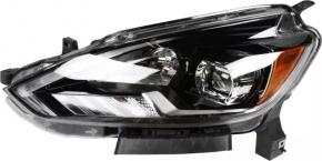 Фара передняя левая Nissan Sentra 16-19 рест led
