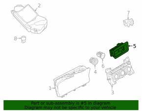 Кнопка відкриття дверей багажника Land Rover Range Rover 13-18