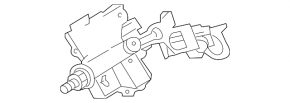 Замок лючка бензобака Toyota Camry v70 18-24