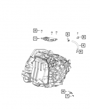 Датчик скорости передач АКПП Jeep Compass 17-22 2.4 FWD