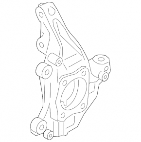 Цапфа передняя левая Ford Fusion mk5 13-20