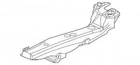 Усилитель переднего подрамника правый Honda Civic XI FE/FL 22-26