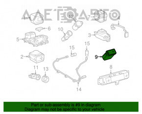USB Hub, AUX Lexus RX350 RX450h 16-19
