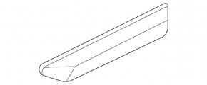 Молдинг двери передней левой Volkswagen ID.4 21-22 царапина