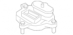 Подушка АКПП Audi Q7 16-26 2.0T