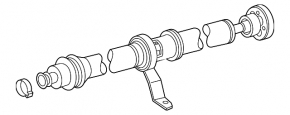 Карданный вал кардан Audi A5 F5 21-25 5D