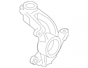 Цапфа передняя левая Volvo S60 11-18
