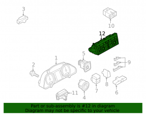 Управление климат-контролем Audi Q7 4L 10-15