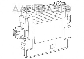 Hub Receiver Jeep Compass 17-19