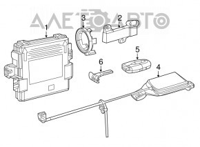 Hub Receiver Jeep Compass 17-19