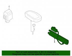 Антенна Keyless Kia K5 21-24