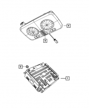 Блок Telematics Fiat 500 13-15