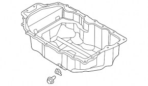 Піддон масляний Kia K5 21-23 2.5