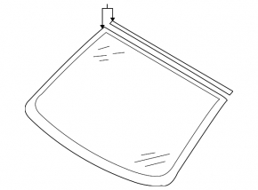 Лобове скло Audi Q7 4L 10-15