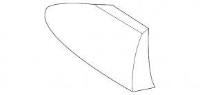 Корпус антенны плавник Toyota Sienna 17-20