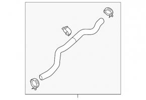 Патрубок охолодження нижній Mazda CX-5 19-25 2.5T