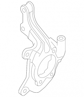 Цапфа передняя правая Nissan Rogue 14-20 Korea