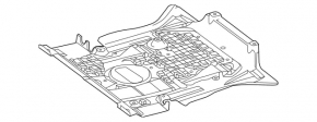 Захист двигуна передній Mercedes W166 ML/GLE 12-19