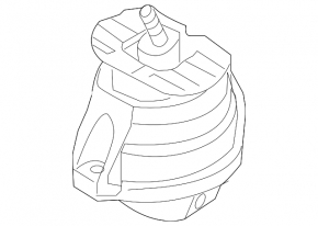 Подушка двигуна права BMW 1 E82 08-13 3.0T N54 N55