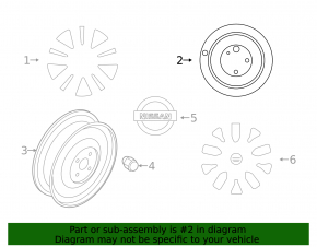 Комплект дисков R17 x 7J ET35 5*114,3 4шт Nissan Rogue 14-20 железка