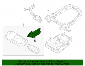 Индикатор Passenger Airbag Nissan Rogue 21-26