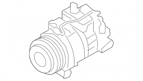 Компрессор кондиционера BMW 4 F32/33 14-16 кабрио, Coupe N26