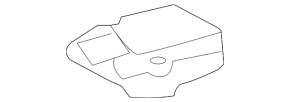Sensor, yawrate Lexus CT200h 11-17