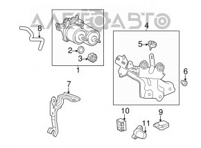 Sensor, yawrate Lexus CT200h 11-17