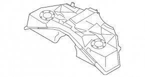 Топливный бак Infiniti G25 G37 4d 09-13