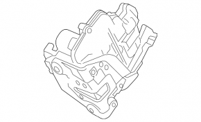Замок двери задней правой Porsche Cayenne 958 11-17