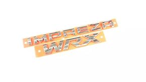 Эмблема надпись IMPREZA WRX двери багажника Subaru Impreza WRX GH 08-14 5d