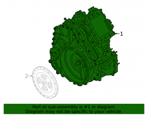 АКПП в сборе Ford Escape MK4 20-26 plug-In CVT AWD