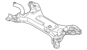 Подрамник передний Mitsubishi Outlander 14-15 2.4 дорест