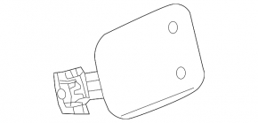 Лючок бензобака Toyota Prius 50 19-22