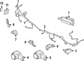 UNIT ASSY-ULTRA WIDEBAND Hyundai Santa Fe 24-26 HEV