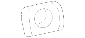 Корпус лючка бензобака Lexus GS300 GS350 GS430 06-11