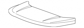 Капот голый Ford Edge 15-18